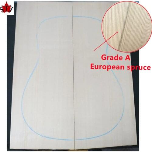 1pcs Excellent Vintage European spruce top for classical guitar #1723