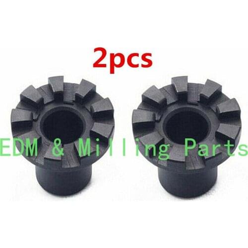2pcs Milling Machine Parts Gear C85 Z Shaft Clutch Insert CNC For Bridgeport Milling