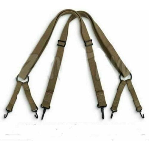 WWII WW2 US SOLDIER USMC 1941 COMBAT FIELD SUSPENDER BACKPACK STRAP