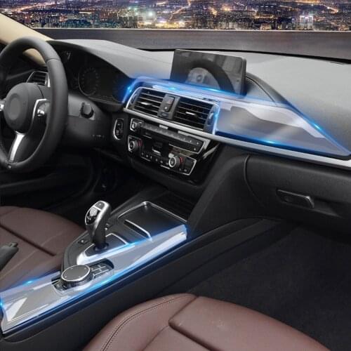 For BMWG30 G31 Series5 2018-2021Car Interior Center console Clear TPU Touch Screen Protective Film Anti-scratch film Accessories