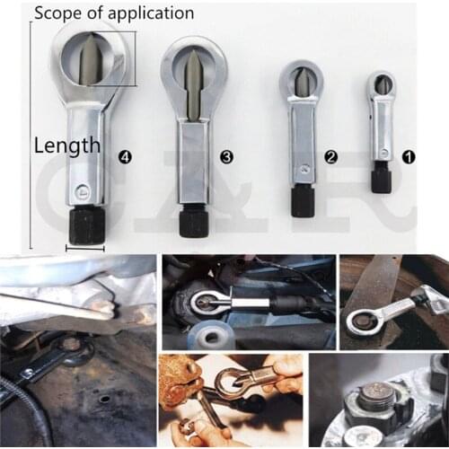 Set of 4PCS - Nut Splitter Tool Set Broken Damaged Stuck Remover Corroded Split New CT1547 Auto Repair Tool