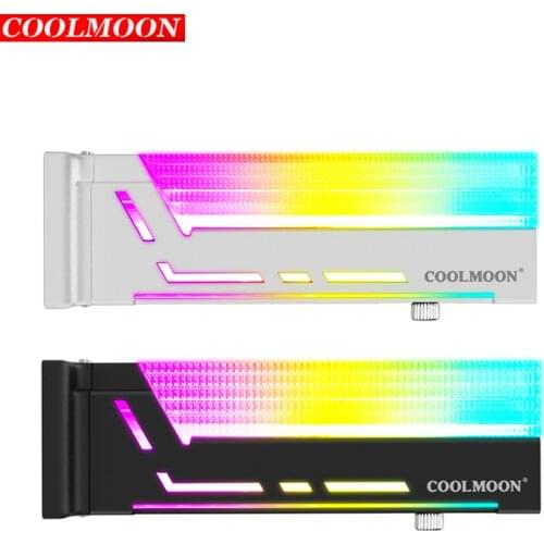 CoolMoon Aluminum Alloy Graphics Video Stand GPU Support Desktop PC Case Video Cards Holder Bracket Cooling Kit