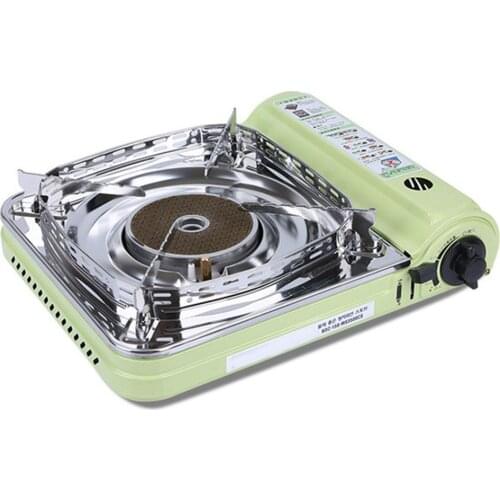 Outdoor Gas Cooker Piezoelectric Ignition Portable Barbecue Stove Anti-skid Safe Camping Gas Stove Rustproof Portable Gas Cooker