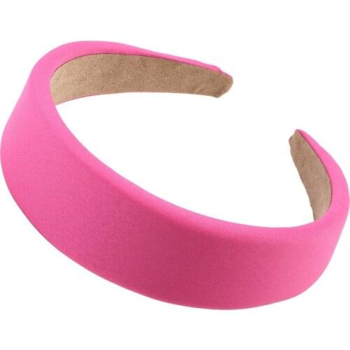 Headband Hair Accessories Soft Sponge Hairbands for Women Fashion New Matador Design Duchess Crown Hair Hoop Wide Satin Jewelry