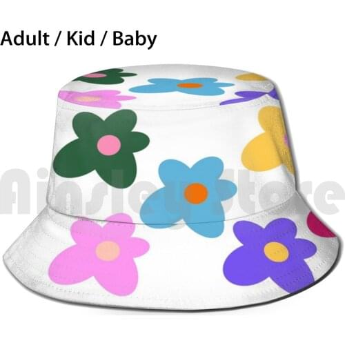 Golf Wang Tyler The Creator Flowers Sun Hat Foldable UV Protection Flower Golf Wang Flowers Tyler The Creator