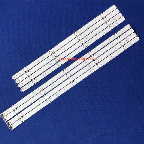 8PCS/Kit LED Backlight Strip 4+5 LAMP for LG LGE_WICOP_49INCH_UHD_REV06_A/B 49LF510V 49UF640V 49LG61CH 49UF640-ZA 49UH610A