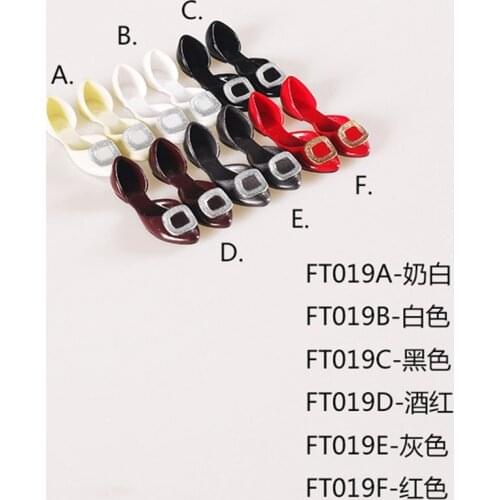 In Stock Feeltoys 1/6 Scale FT019 Flat Shoes Female Sandals Single Shoes Accessory Model for 12 inches Action Figure In Stock