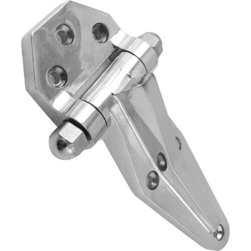 High Quality Brushed Satin Nickel Cooler Freezer 90 Degree Door Hinges Silver Tone