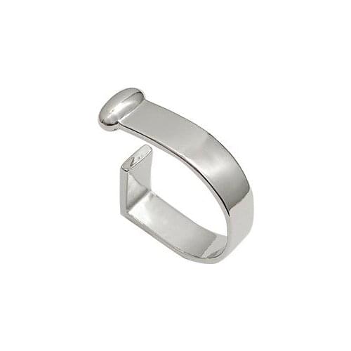 2021 New Geometric Opening Adjustable Fashion Ring Female Ins Internet Celebrity Same Design Sense Index Finger Ring