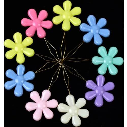 10 Pcs Elderly Easy Sewing Needle Device Threader Garment Sewing Needlework Flower Shape Sew Easy Threader