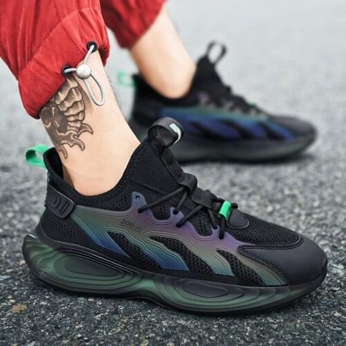 2021Classic Sneakers Light Breathable Running Shoes For Men Outdoor Antiskid Damping Comfortable Jogging Sports Shoes Zapatillas