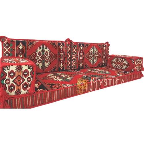 Arabic Floor Seating / Arab Majlis Sofa / Arabic Couches / Oriental Seating / Benc Cushions / Jalsa
