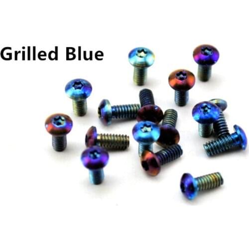 Thread Length 6mm Making Knife Handle Screw Folding Knife Shank T6 Plum Screw Oppose Lock Rivet Tools Knife Fastening Screws