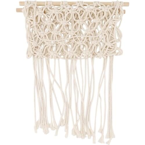 Hot-Fruit Hammock Under Cabinet 1-Pack -Handwoven Boho Cotton Hammocks Save Counter Space in the Kitchen