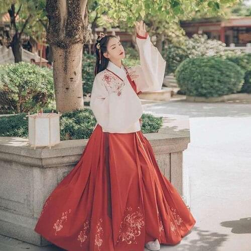 Exquisite Chinese Style Hanfu Lady Elegant Chinese Clothing Ancient Cosplay Costume Halloween Uniform Stage Performance Suit