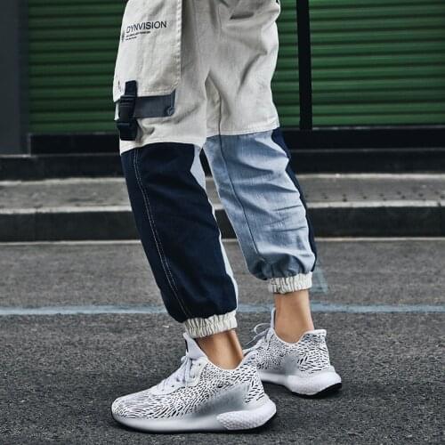 Mens sports casual hip ultra la hombre fabric trainers shoe slip in sportiva footwear on designer esportivo luxury mesh sport