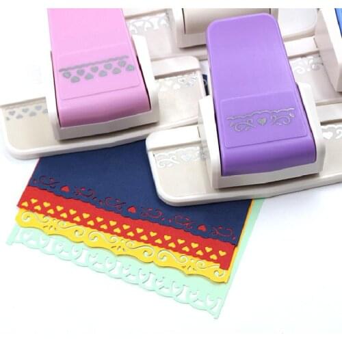 Hollow Lace Tool Diy Paper Cutting Tool Jam Pattern Puncher Embossing Card Jam Greeting Card Flower Paper Edge Simple Production