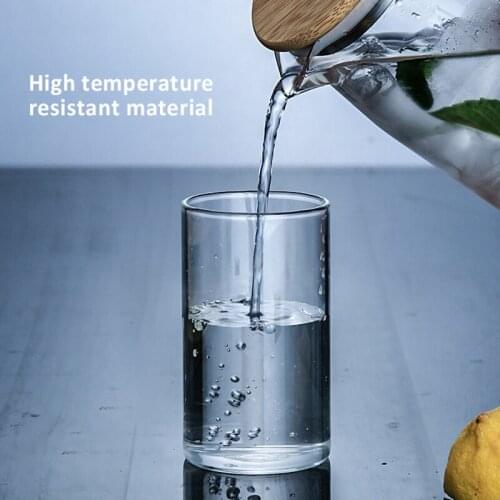 Transparent Heat-resistant Straight Glass Cup Cold Water Home Juice Tea Milk Cup Coffee Round Cup Products