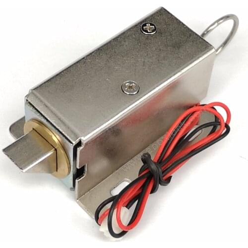 Solenoid Cabinet Lock with Override for Drawer 12VDC/24VDC/6VDC