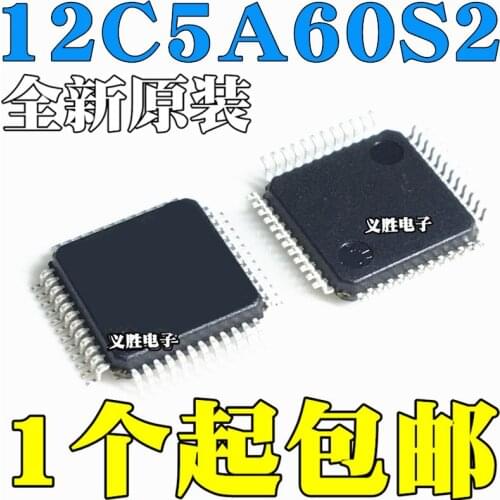 TC12C5A60S2 New and original STC12C5A60S2-35I-LQFP48G STC Single-chip microcomputer LQFP48