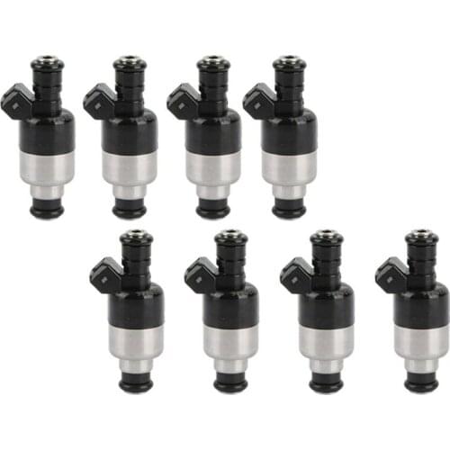 8Piece Fuel Injectors 25180245 802632T for Mercruiser Sterndrive 2000 340 Hp 7.4L BRAVO 1998-2000 Fuel System