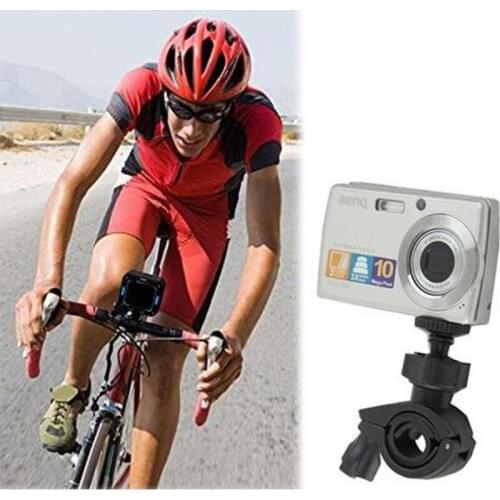 Bicycle Sports DV Bracket Sports Camera O Type Fixing Frame Auto Clamping Video Recorder Mount for Action Cam Fixed Hold