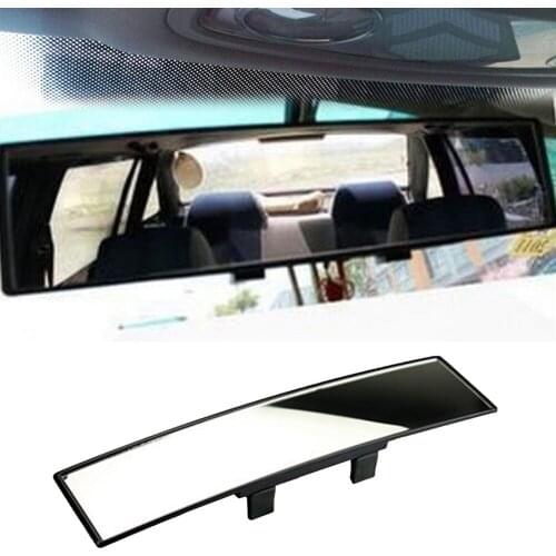 1PC Panoramic Interior Clip On Wide-Angle Rear View Mirror Car Proof Mirror Outlook Interior Interior Clip On Rear View Mirror