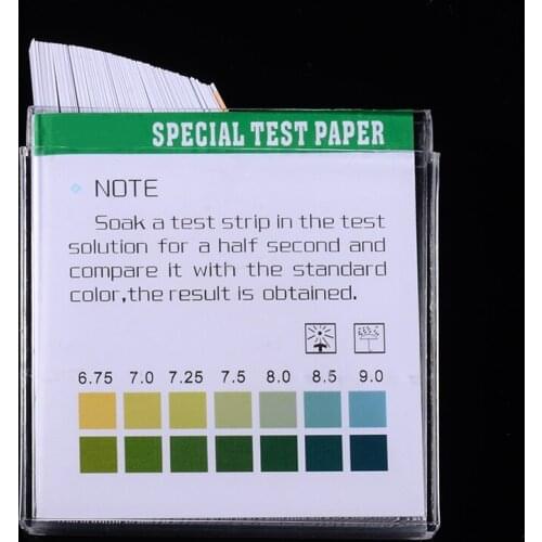 100pcs Laboratory Household PH Test Strip PH 4.5-9.0 Test Paper For Water Saliva and Urine Measuring Testing Mayitr