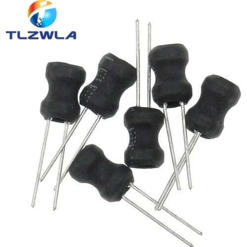 1000pcs 0608 6*8mm I-shape Power Inductor Inductance Copper Coil 1MH 68uh 100uh 150UH 220 330 470 uH 2.2MH 3.3MH 4.7MH 10MH Hot