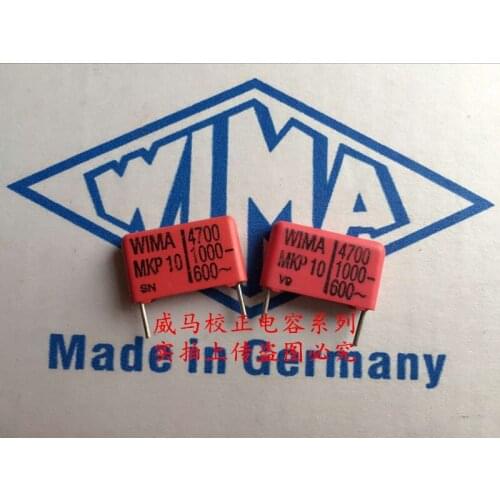 2020 hot sale 10pcs/20pcs Germany WIMA MKP10 0.0047UF 4700PF 1000V 472 1000V P: 15mm Audio capacitor free shipping