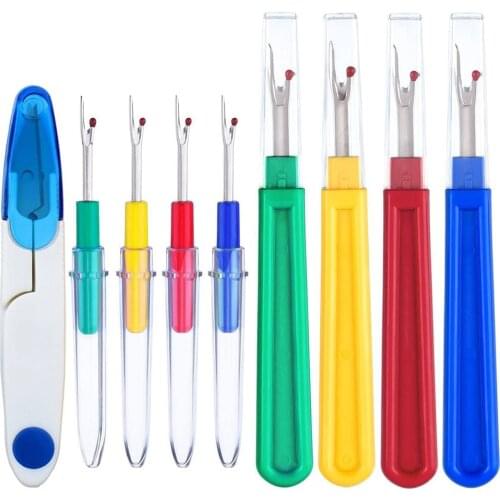 5Pcs Thread Remover Kit Sewing Seam Ripper Sewing Handy Stitch Rippers & Yarn Scissors for Embroidery and Quilting Craft