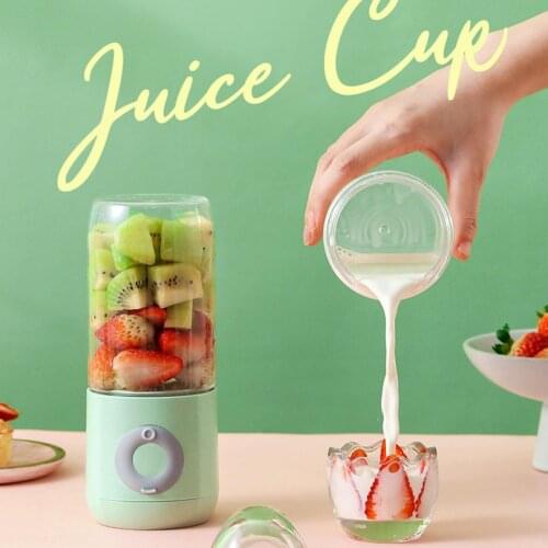5V 500mL Handheld Blender Portable Juicer 6 Blades Mixer Chargeable Electric Kitchen Food Processor Quick Juicer Fruit Cup