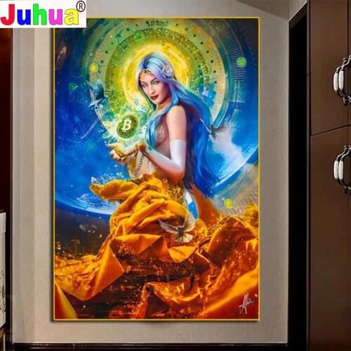 5d Diy Diamond Embroidery,Goddess,anime beauty Picture Diamond Painting Full Square round drill Mosaic Cross Stitch handmade art