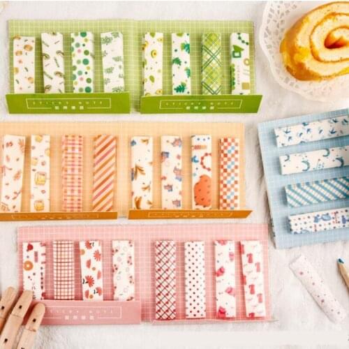 240 Pcs/packCartoon Cute Creative Diary Writing Note Down Memo Pads Student Office Supplies Stationery Stickers