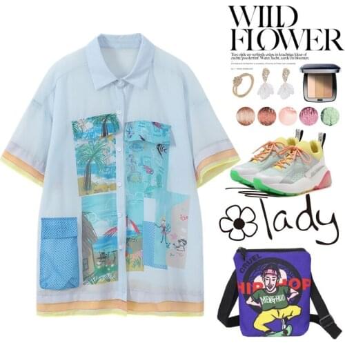 DAUHYIOM Loose Blouses