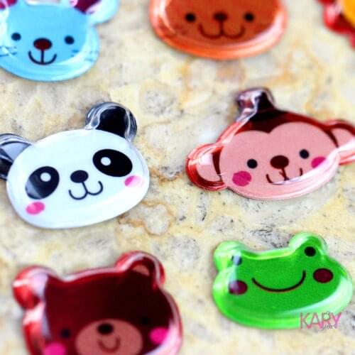 Wildlife Wild Safari Park Animals Zoo Penguin Lion Scrapbooking PVC 3D Stickers High Quality Cute Gift Toy Reward Kid Children