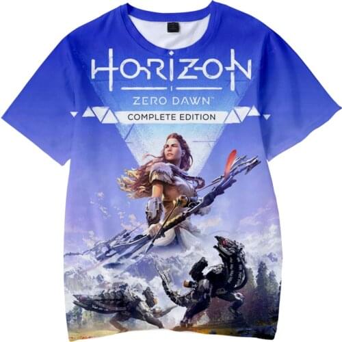 Horizon Zero Dawn T-shirts 3D Tracksuit Women Mens Tshirt Summer Short Sleeve Streetwear 2020 Cosplay Games Harajuku Clothes