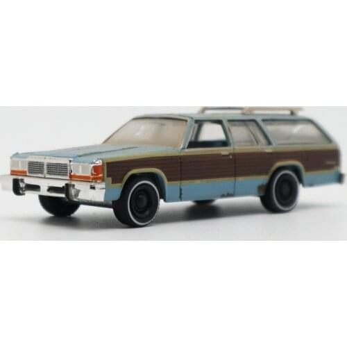 Greenlight 1:64 1979 Ford LTD Country Squire Terminator 2 Judgment Day Loose Diecast Model Car Loose