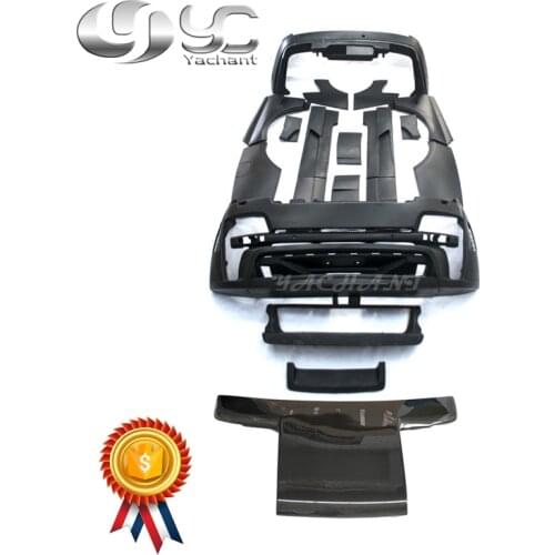 Car-Styling FRP Fiber Glass Body Kit Fit For 2013-2016 Ranger Rover HM Mystere Style Body Kit Bumper Fender Side Skirts Hood