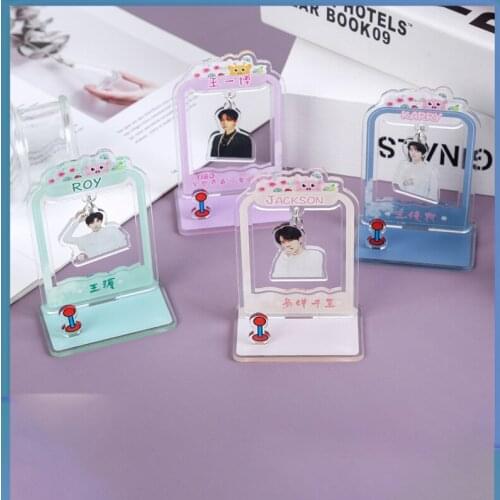 KPOP 1PCS TFBoys TF The Fighting Boys Karry Roy Jackson Acrylic Stand Ornaments Desktop Decoration Fans Collection Gifts Y14