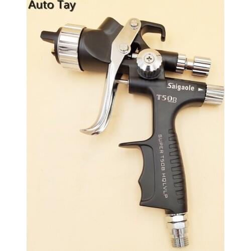 T50 Spray Gun HVLP Mini Paint Spray Gun 1.3mm Nozzle Atomized Car Top Paint Spray Gun Air Spray Gun Airbrush for Car Painting
