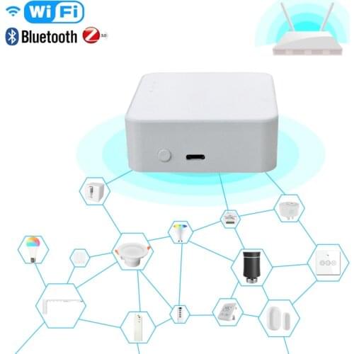 2021 TUYA Multi-mode Gateway WiFi+Bluetooth+Zigbee Communication Gateway Tuya/smart Life APP Remote Control Dropshipping