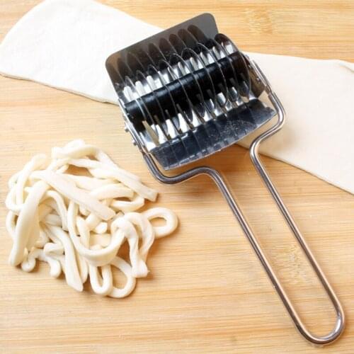 Stainless Steel Noodles Pressurer Maker Shredder Manual Multifuction Shallot Kitchen Tool Hand Press Noodle Molds Noodles Slicer