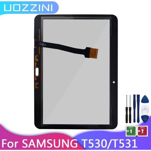 For Samsung Galaxy10.1 Inch Tab 4 LTE 3G T530 T531 T535 SM-T530 SM-T531 SM-T535 Touch Screen Digitizer Outer Glass with Tool