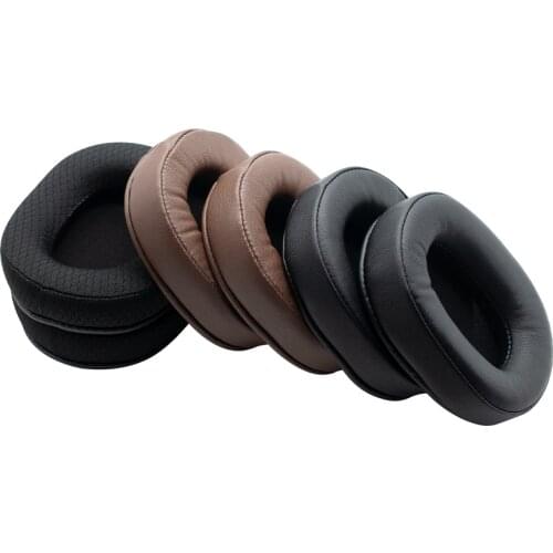 Replacement Ear Pads Protein Leather Memory Foam Earnuff Ear Cushions Cover for ATH-MSR7 M50X M40 Headphones