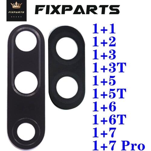 Glass for One plus 1 2 3 4 5 6 7 3T 5T X 6T 7T Pro Rear Back Camera Glass Lens For Oneplus 1 2 3 3T 5 5T 6 6T 7 pro oneplus7 pro