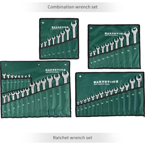 Wrench Storage Bag Roll Up Spanner Combination Practical Canvas Organizer Pouch Case Hand Tools Store