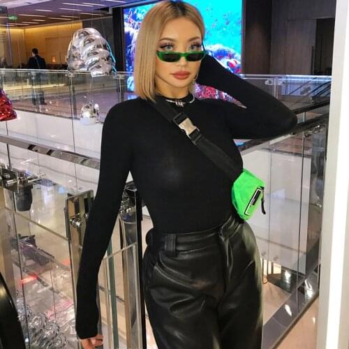 Long-sleeve Bodysuit Women Round neck Full Sleeve Solid Slim Bodysuit Super Soft Threaded Long Sleeve Bodysuit