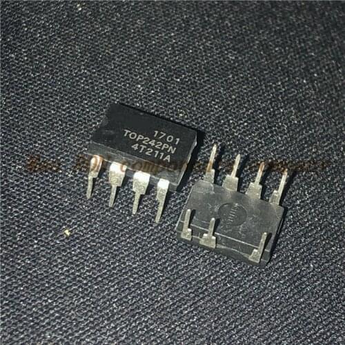 10PCS/LOT TOP242PN DIP7 TOP242 DIP-7 New original In Stock