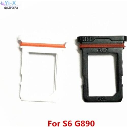 100pcs/lot Sim Card Holder Slot Micro SD Card Tray for Samsung Galaxy S6 Active G890 G890A